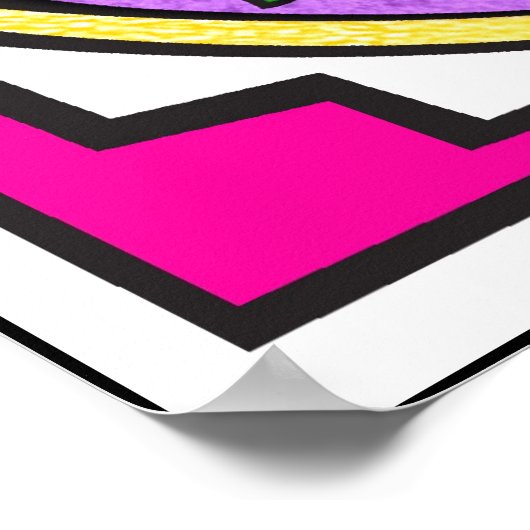 Kokopelli, Flute Player van de woestijn Poster (Hoek)