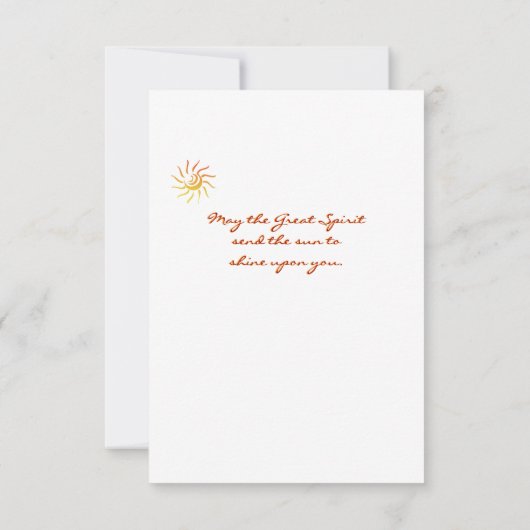 Kokopelli Flute Players Flat Harde kaart (Achterkant)