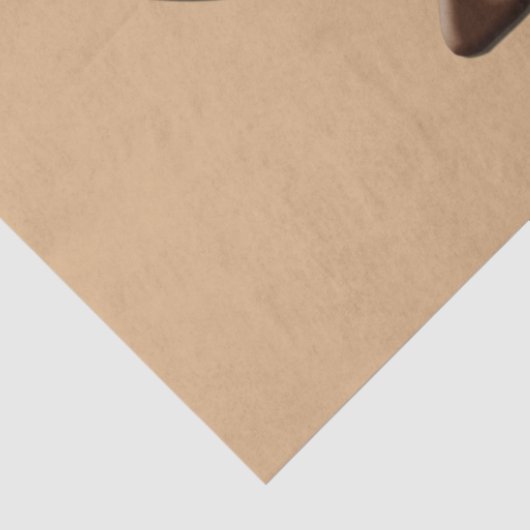 Kokopelli Golden Sun Broned Decoupage Tissuepapier (Detail)