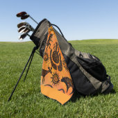 KOKOPELLI  GOLFHANDDOEK (Groen)