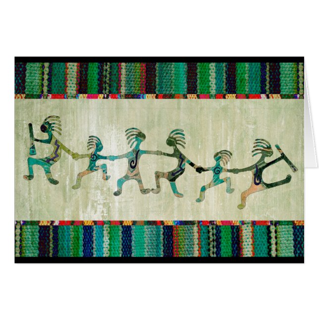 KOKOPELLI grappig vertrouwd met uw ideeën (Voorkant Horizontaal)