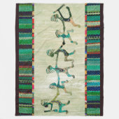 KOKOPELLI grappig vertrouwd met uw ideeën Fleece Deken (Voorkant)