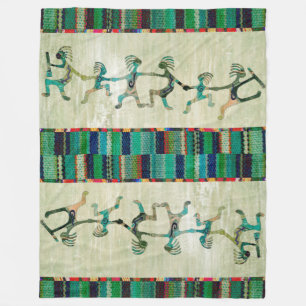 KOKOPELLI grappig vertrouwd met uw ideeën Fleece Deken