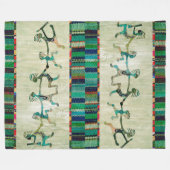 KOKOPELLI grappig vertrouwd met uw ideeën Fleece Deken (Voorkant (Horizontaal))
