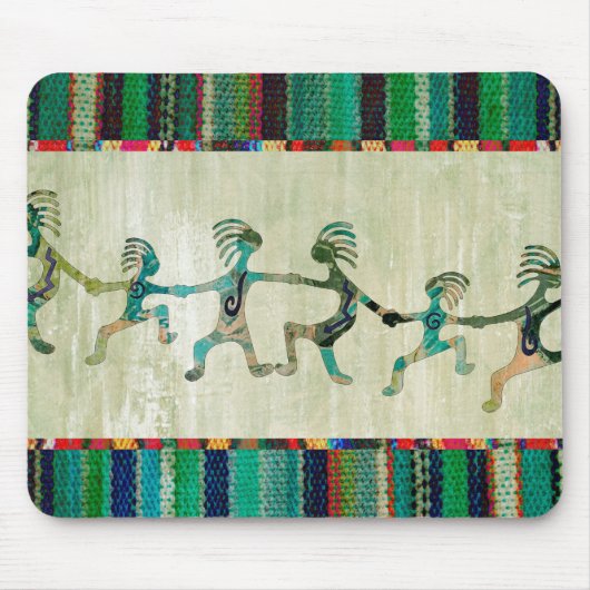 KOKOPELLI grappig vertrouwd met uw ideeën Muismat (Voorkant)