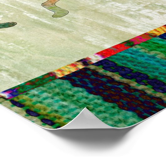 KOKOPELLI grappig vertrouwd met uw ideeën Poster (Hoek)