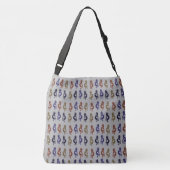 Kokopelli Group of Flute Plays Figures Canvas tas (Achterkant)