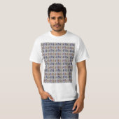 Kokopelli Group of Flute Plays Figures T-Shirt (Voorkant volledig)
