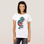 Kokopelli Guitar T-shirt (Voorkant volledig)