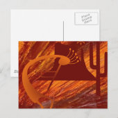 Kokopelli Heat Briefkaart (Voorkant / Achterkant)