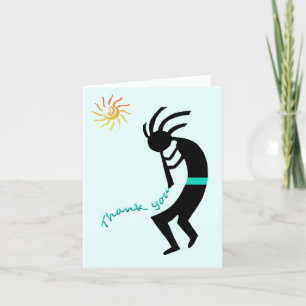 Kokopelli - Indiaanse fluitspeler Kaart