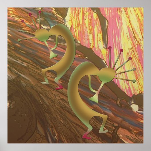 Kokopelli Jam Session Poster (Voorkant)