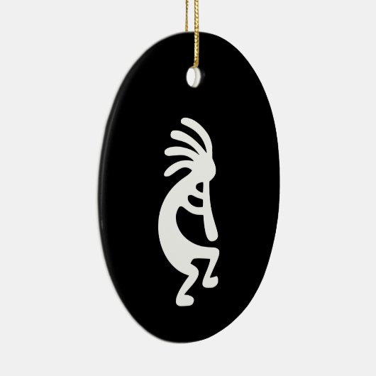 Kokopelli Keramisch Ornament (Rechts)