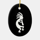 Kokopelli Keramisch Ornament (Voorkant)