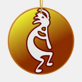 Kokopelli Keramisch Ornament (Voorkant)