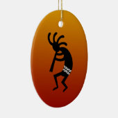 Kokopelli Keramisch Ornament (Rechts)