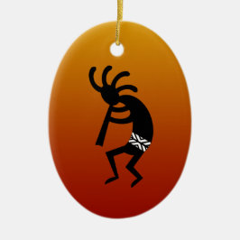 Kokopelli Keramisch Ornament