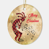 Kokopelli-keramische keramiek keramisch ornament (Links)