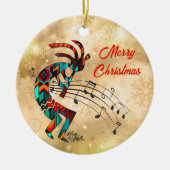 Kokopelli-keramische keramiek keramisch ornament (Voorkant)