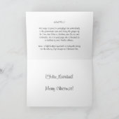 Kokopelli Kerstmis Feestdagen Kaart (Binnen)