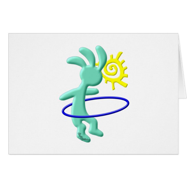 Kokopelli Kinder Hula Hoop (Voorkant Horizontaal)