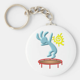 Kokopelli Kinder trampoline Sleutelhanger