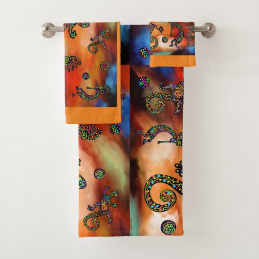 Kokopelli Kunst Bad Handdoek (Insitu)