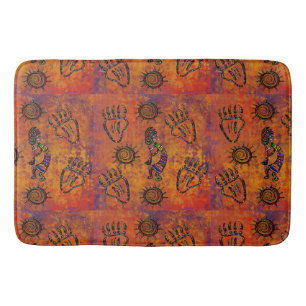 Kokopelli Kunst Badmat