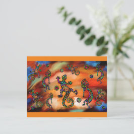 Kokopelli Kunst Briefkaart