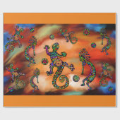 Kokopelli Kunst Cadeaupapier (Vlak)