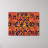 Kokopelli Kunst  Canvas Afdruk (Voorkant)