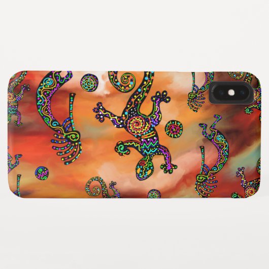 Kokopelli Kunst Case-Mate iPhone Case (Achterkant (horizontaal))
