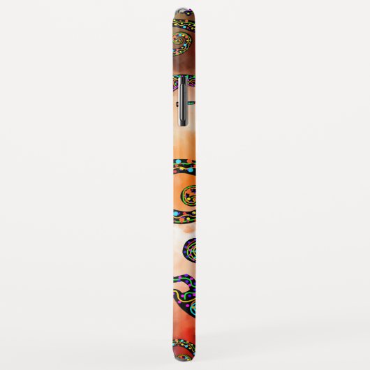 Kokopelli Kunst Case-Mate iPhone Case (Achterkant/rechts)