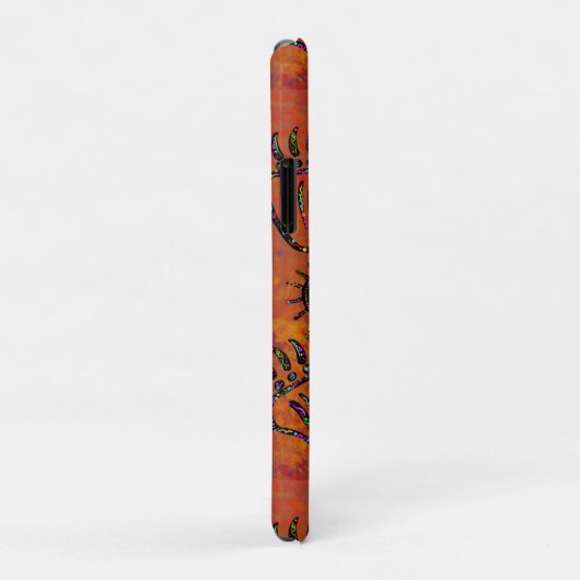 Kokopelli Kunst Case-Mate iPhone Case (Achterkant/rechts)