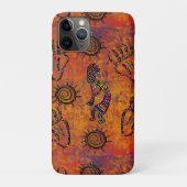 Kokopelli Kunst Case-Mate iPhone Case (Achterkant)