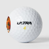 Kokopelli Kunst Golfballen (Logo)