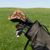 Kokopelli Kunst Golfheadcover (Insitu)