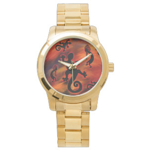 KOKOPELLI-KUNST HORLOGE