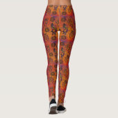 Kokopelli-kunst Leggings (Achterkant)
