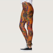 Kokopelli Kunst  Leggings (Links)