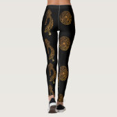 Kokopelli Kunst Leggings (Achterkant)
