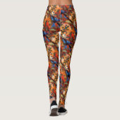 Kokopelli Kunst Leggings (Achterkant)
