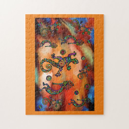 KOKOPELLI-KUNST LEGPUZZEL (Verticaal)