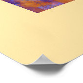 Kokopelli-kunst  poster (Hoek)