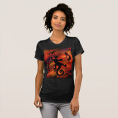 Kokopelli-kunst T-shirt (Voorkant volledig)