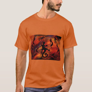 Kokopelli Kunst T-shirt