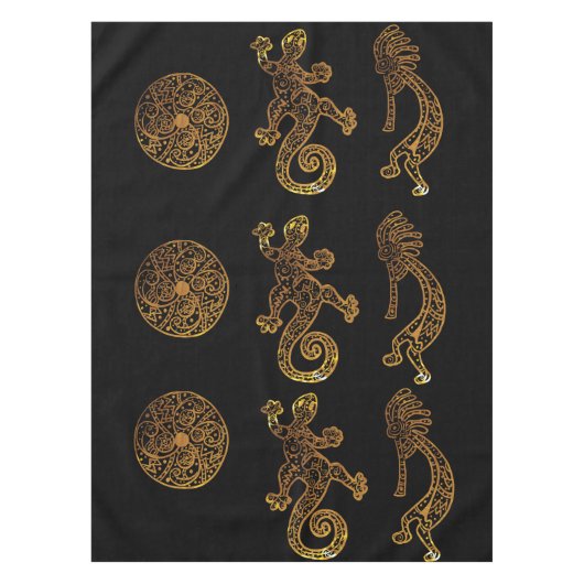 Kokopelli Kunst Tafelkleed (Voorkant)