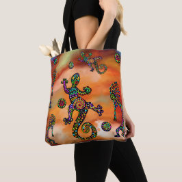 Kokopelli Kunst Tote Bag
