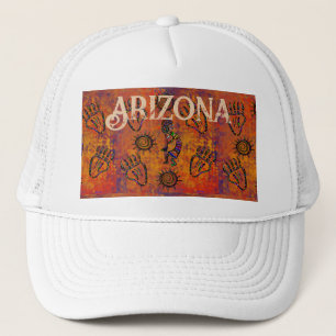 Kokopelli Kunst Trucker Pet