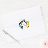 Kokopelli Liefde Stickers (Envelop)